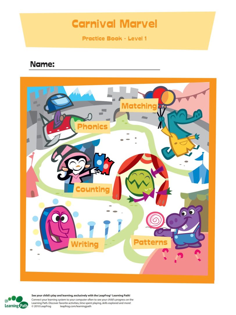 《Carnival Marvel系列》 Level 1 宝宝英语数学启蒙PDF