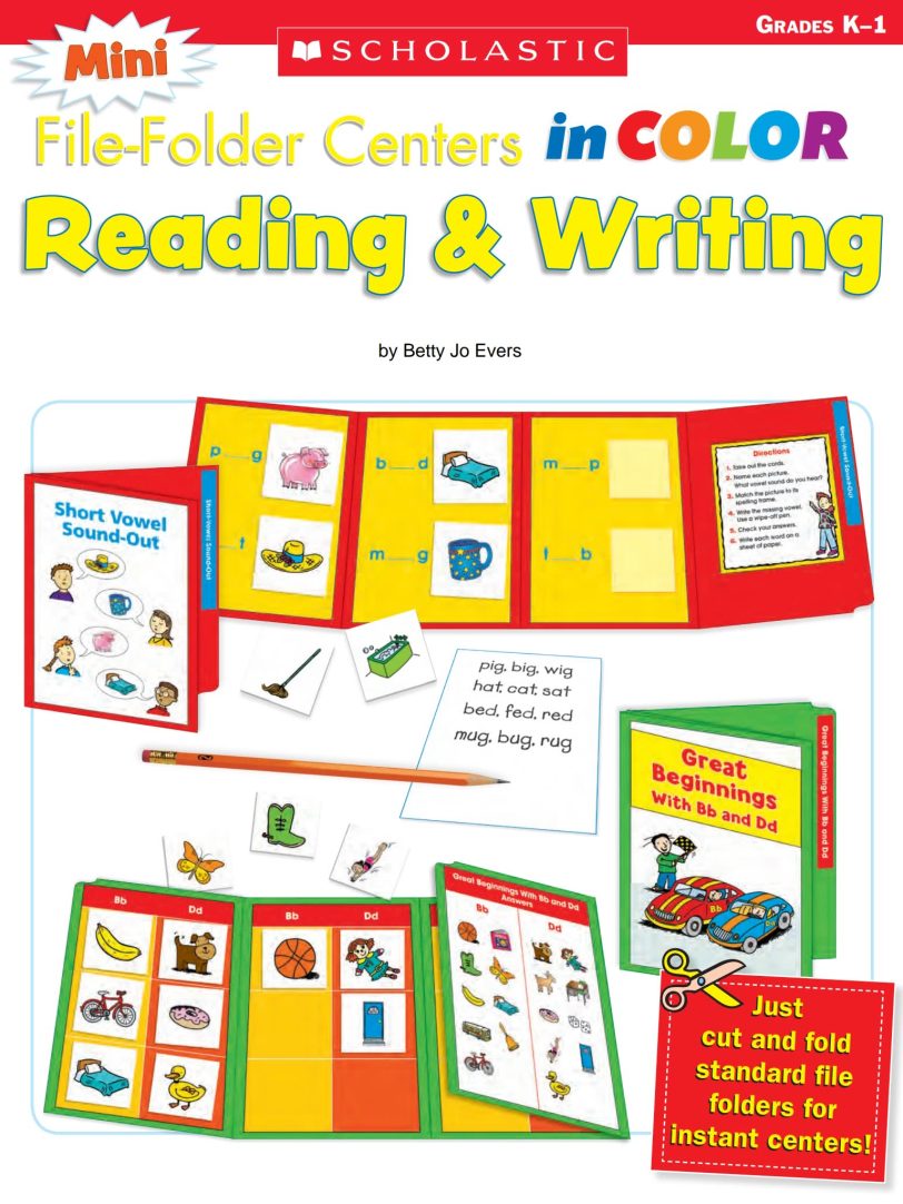 《学乐File-Folder Games in Color》六册启蒙游戏学习书