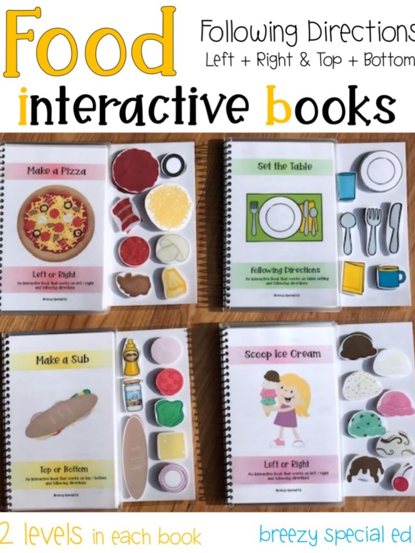 《Food Interactive Books美食安静书》激发孩子学习兴趣