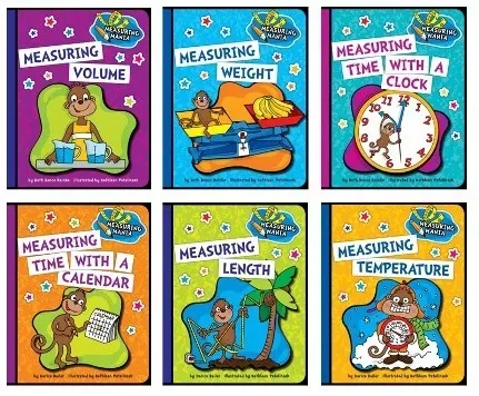 《Measuring Mania》六册疯狂测量系列儿童科普英文教材PDF