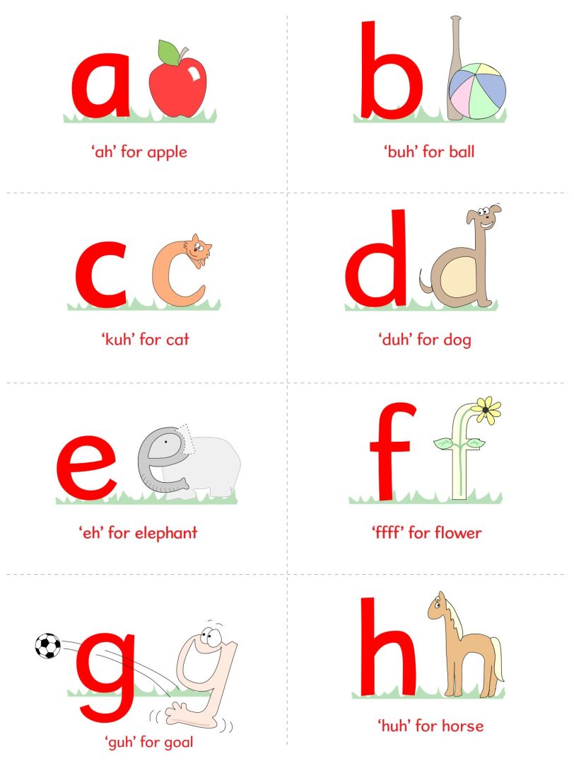 《Progressive Phonics》自然拼读教材含字母卡片PDF