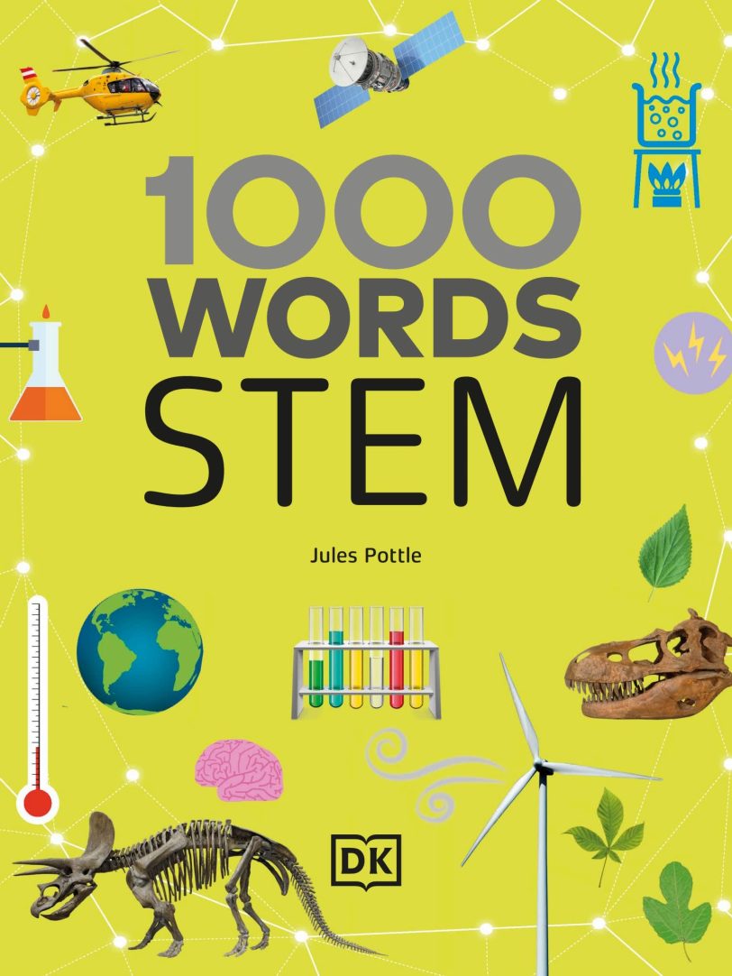 《1000 Words STEM》儿童科普英语词汇DK单词书PDF