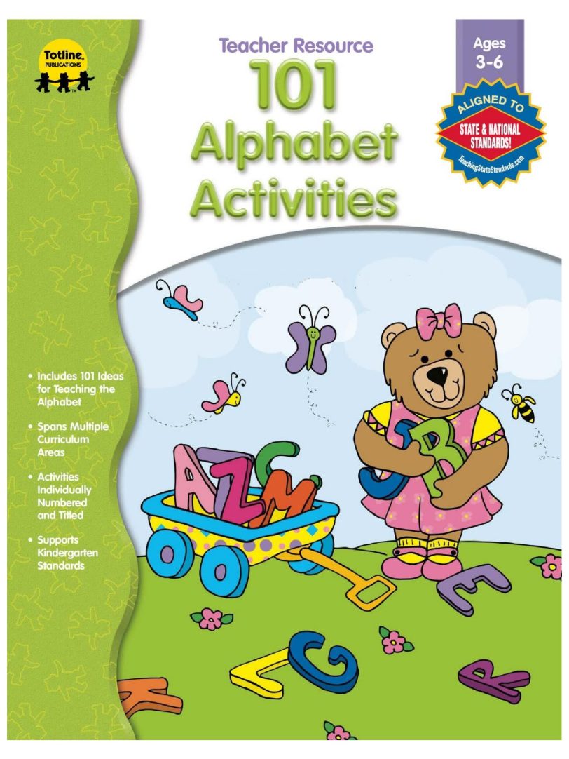 《101 Alphabet Activities》四册亲子课堂互动游戏书PDF