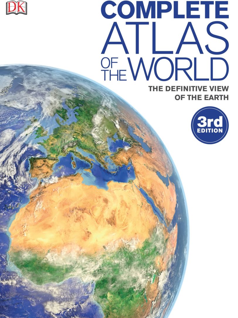 《Complete Atlas of the World》434页DK完整世界地图集第三版
