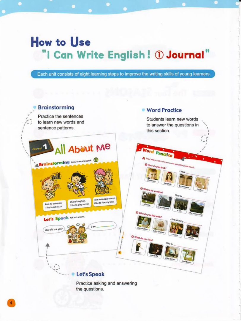 《I can write English》1-3册少儿英文写作技能培养教材PDF