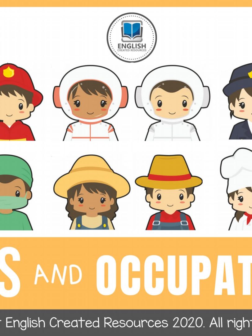 《Jobs and Occupations》职业认知启蒙英文闪卡PDF