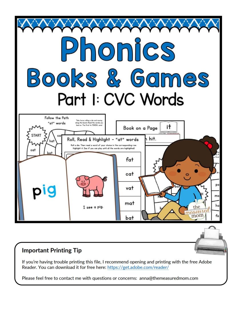 《Phonics Books & Games》自然拼读互动书全四册PDF