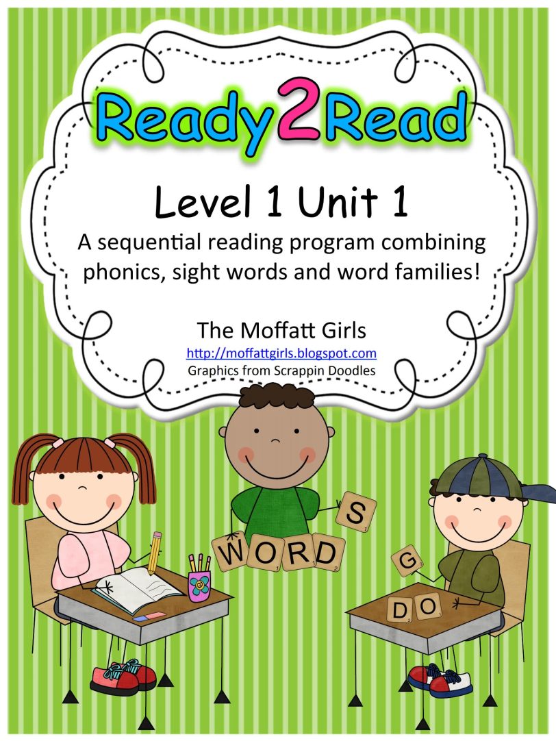 《Ready 2 Read Level 1》英语启蒙Unit1-8游戏书