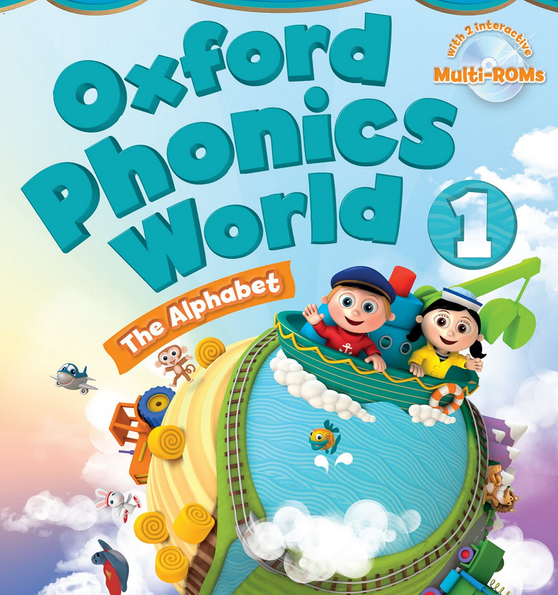 《牛津拼读世界教材Oxford Phonics World》1-5册PDF音频视频