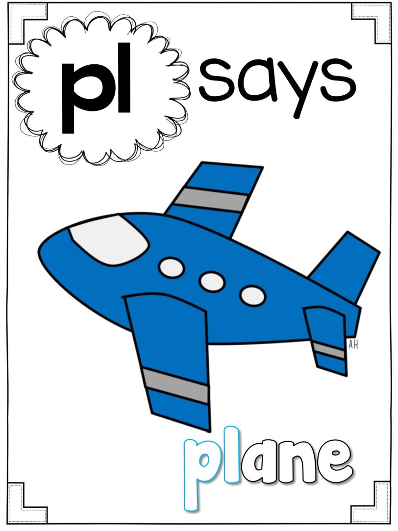 TPT英语启蒙自然拼读海报学习卡片