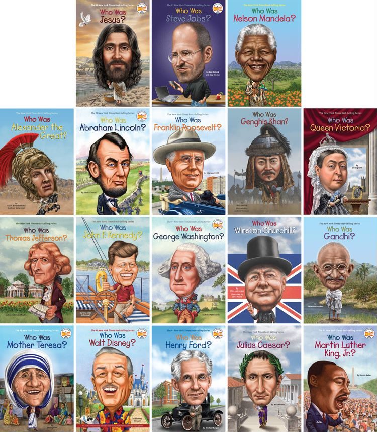 Who Was世界名人传记系列 英文原版