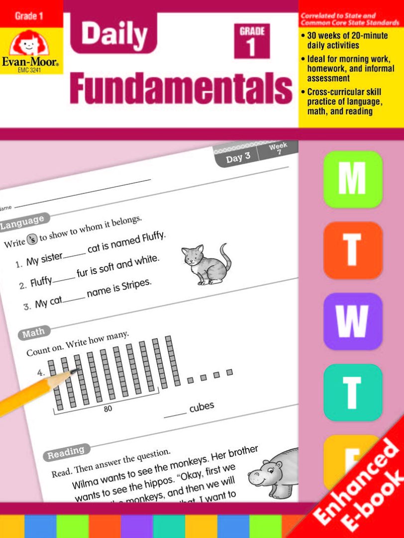 美国加州每日辅导练习 Daily Fundamentals 每日一练