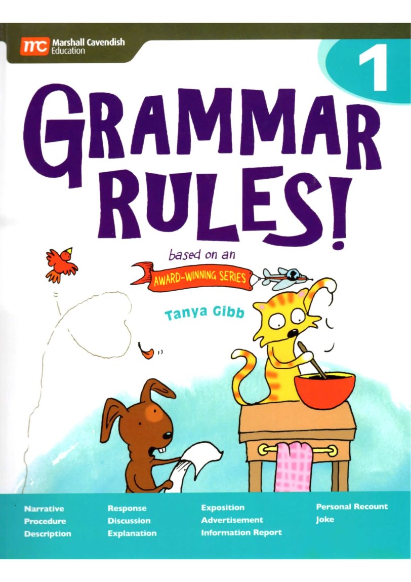 澳洲漫画语法练习册Grammar Rules