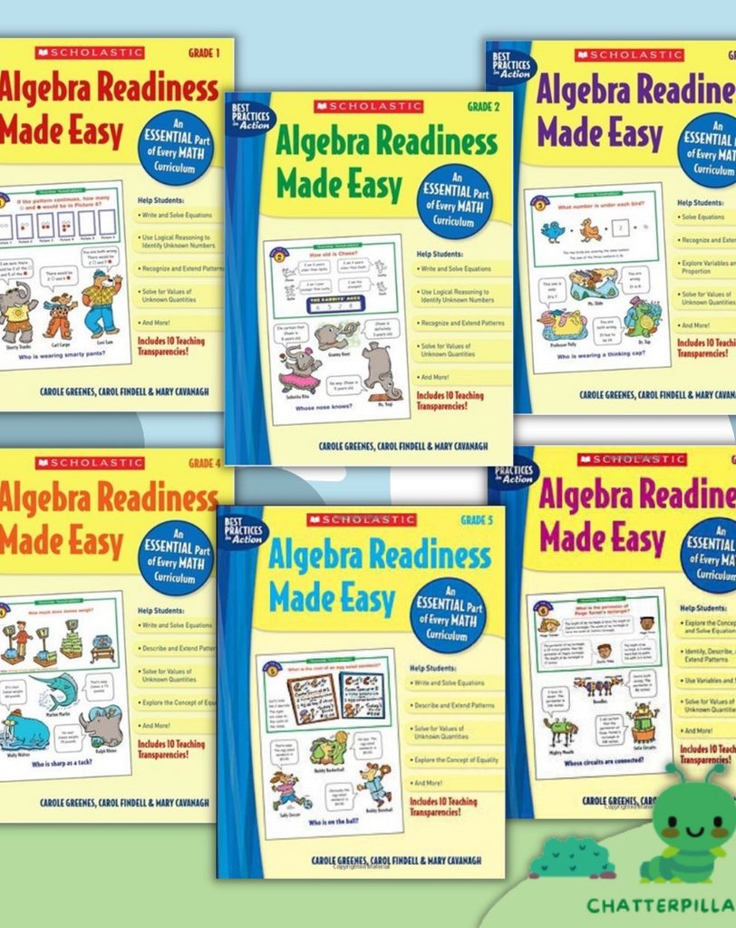 学乐代数练习册 Algebra readiness made easy