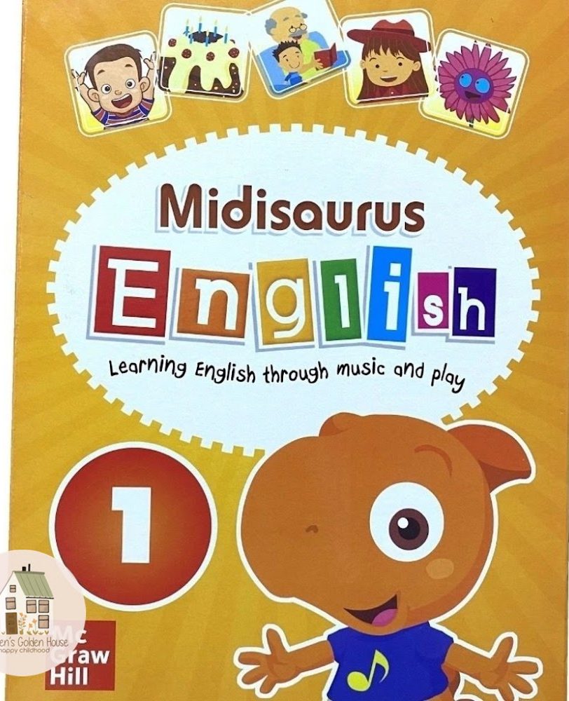 美国原版Midisaurus English米迪幼儿英语教材