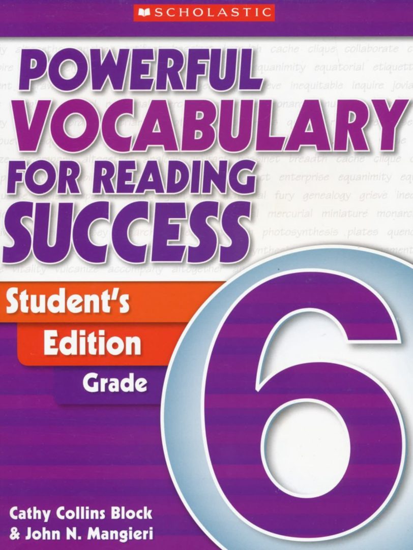 学乐词汇提升阅读理解练习册Powerful Vocabulary for Reading Success