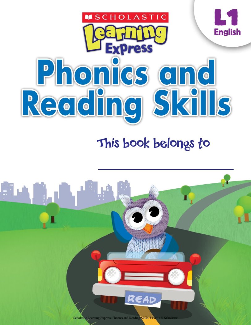 学乐原版儿童英语练习册Scholastic Learning Express