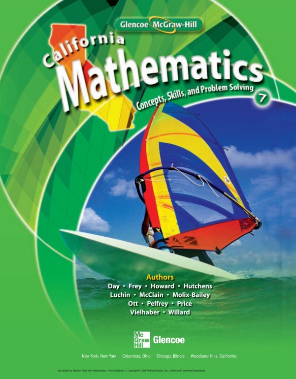 美国中学Glencoe/McGraw-Hill几何 数学 代数教材