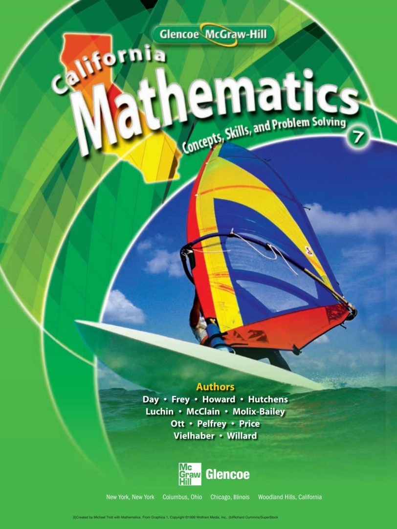 美国中学Glencoe/McGraw-Hill几何 数学 代数教材