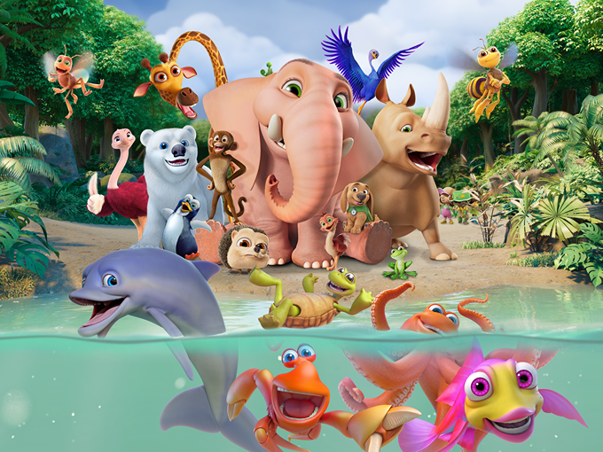 动物王国大冒险英文版Jungle Beat 47集