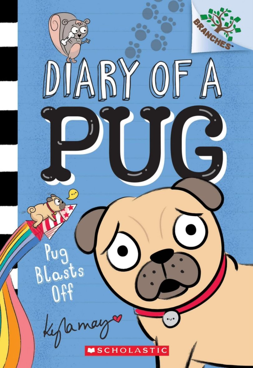 学乐大树系列Diary of a Pug 哈巴狗日记绘本4册