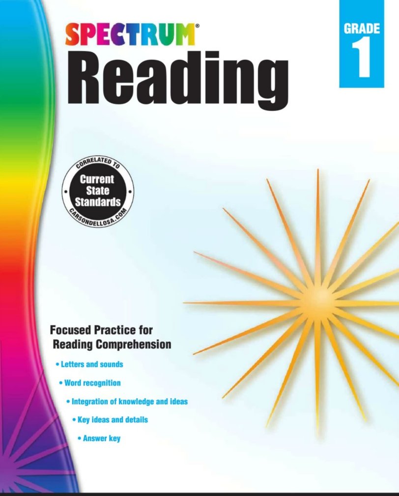阅读理解练习册美国光谱Spectrum reading