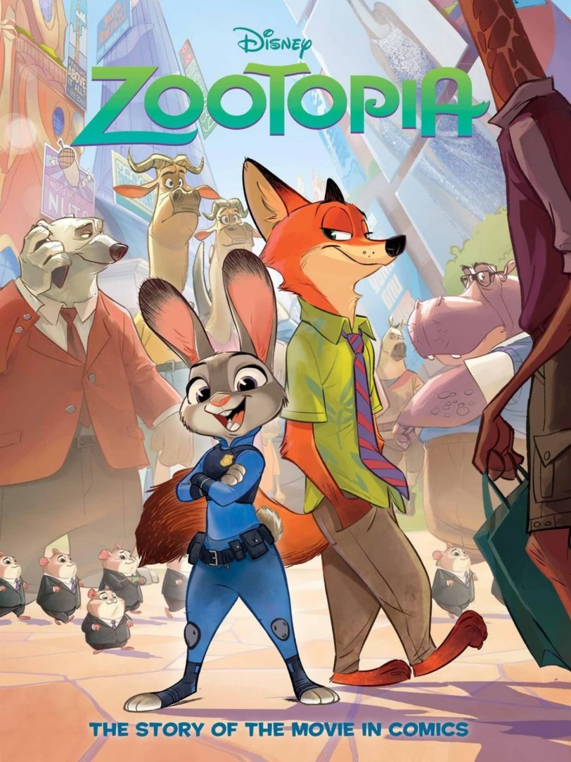 《疯狂动物城Zootopia》英文漫画版