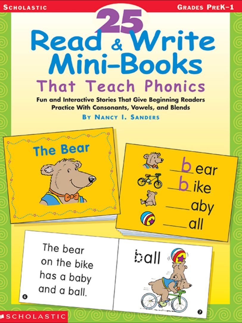 学乐自然拼读迷你练习册 25 Read & Write Mini-books