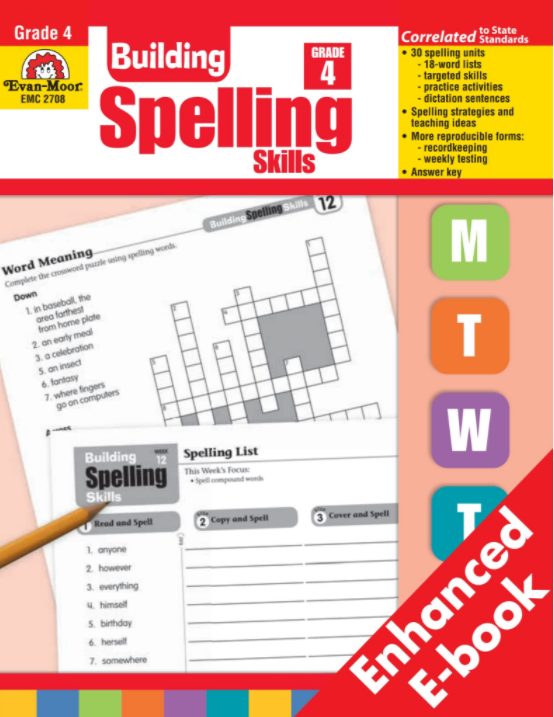 Building Spelling Skills evan moor 英文练习册高清PDF