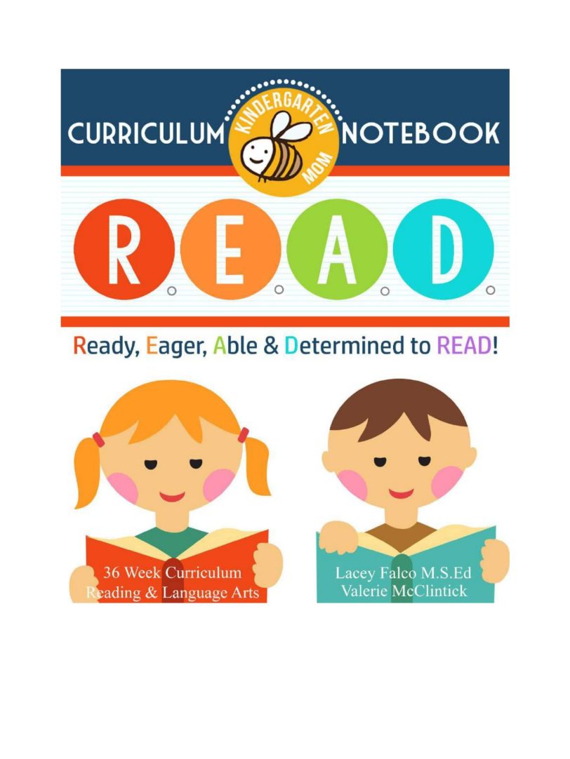 原版幼儿英语全面自主阅读练习册《READ Curriculum Notebook》