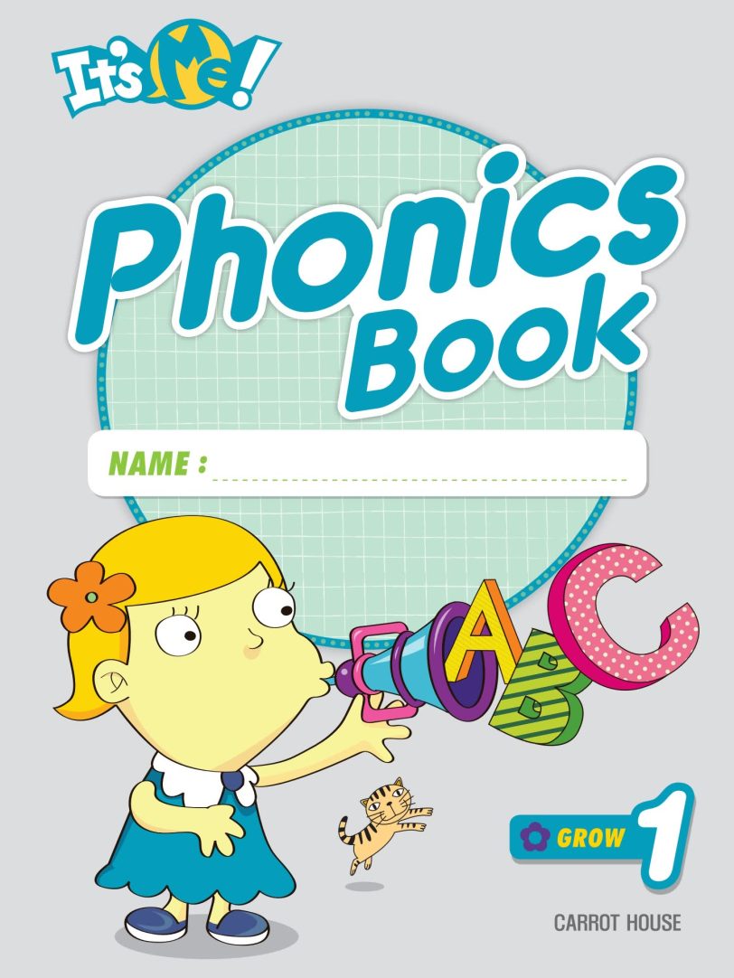 原版自然拼读学练书《It’s me grow》PDF教材