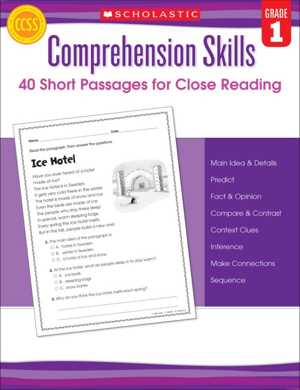 学乐英语精读练习册 Scholastic Comprehension Skills