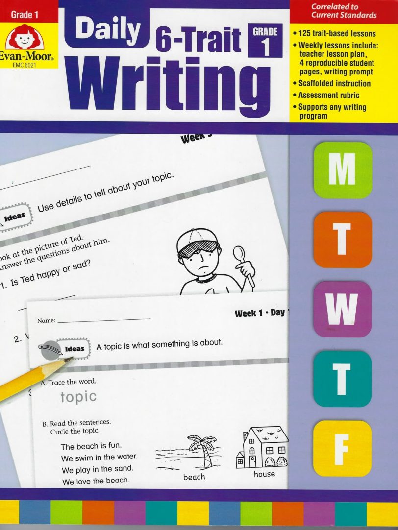 美国小学写作练习册Daily 6-Trait Writing