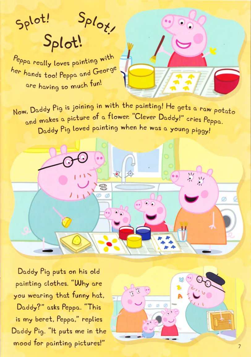 粉红猪小妹小猪佩奇绘本