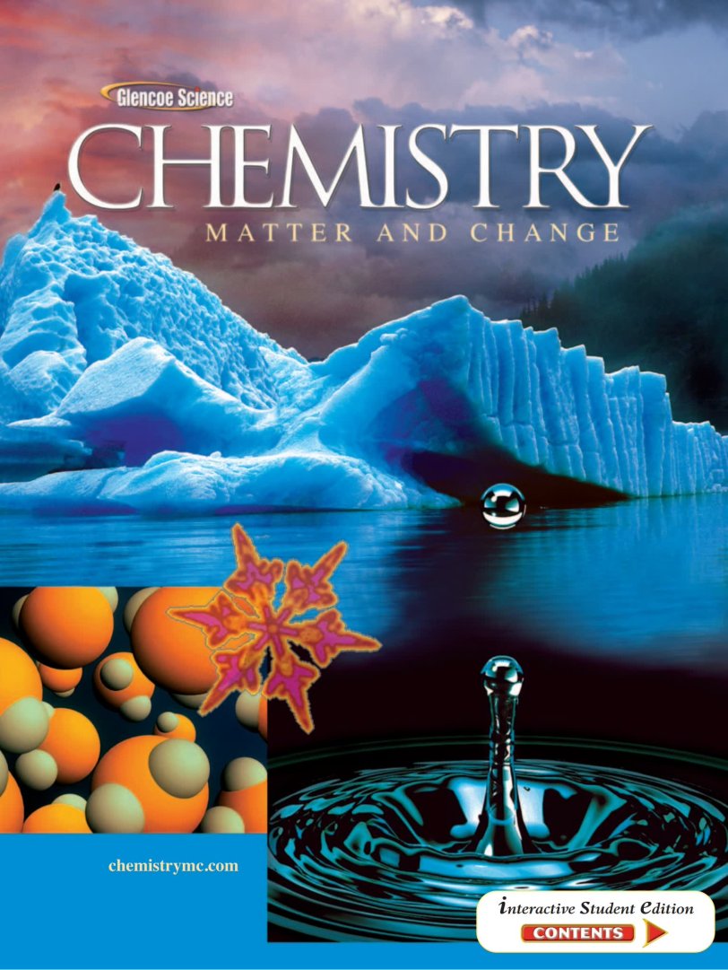 美国中学化学教材Glencoe系列 Chemistry Matter and Change
