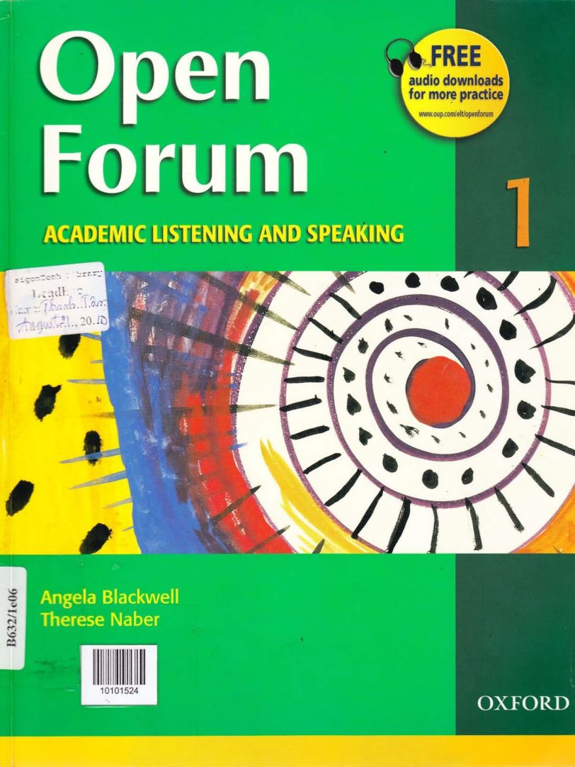 牛津听力和口语技能会话教材Oxford Open Forum
