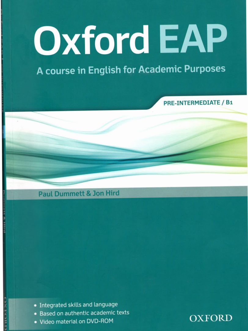 牛津学术英语教材Oxford EAP