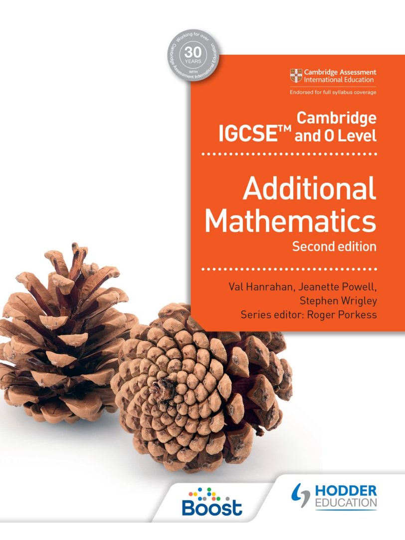 HODDER高阶数学教材Cambridge IGCSE and O Level Additional Mathematics