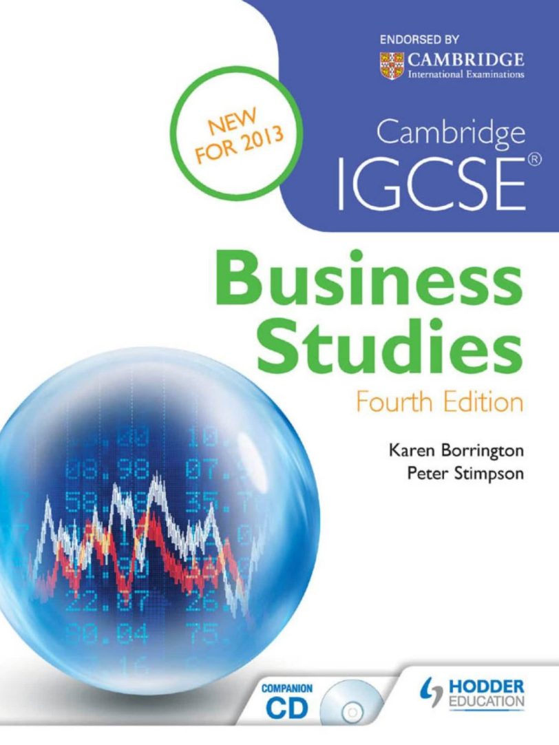 HODDER剑桥IGCSE商务课程Cambridge IGCSE Business Studies
