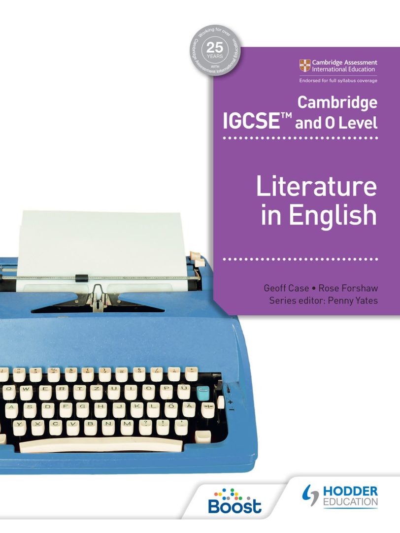 Hodder文学教育教材Cambridge IGCSE™ and O Level Literature in English
