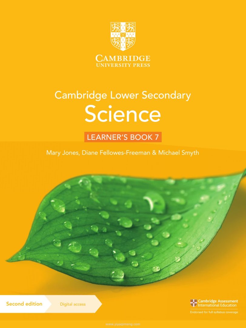 剑桥中学科学教材Cambridge Lower Secondary Science