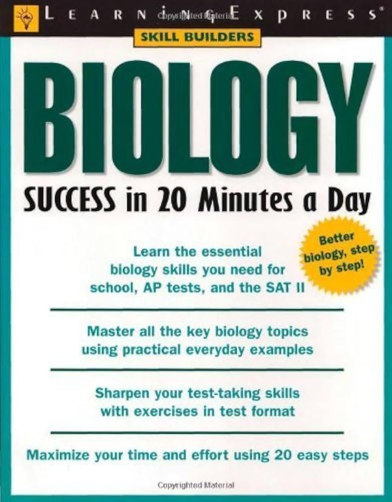 生物学入门Biology Success in 20 Minutes a Day