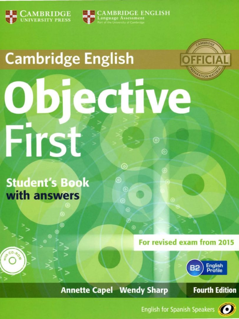 《Cambridge Objective First》备考剑桥B2 First（FCE）
