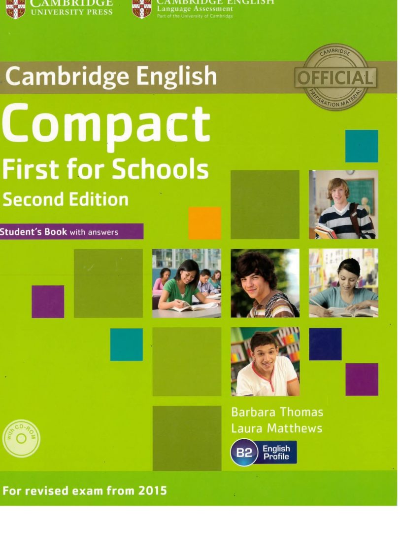 Compact First for Schools第二版 剑桥英语B2考试备考教材