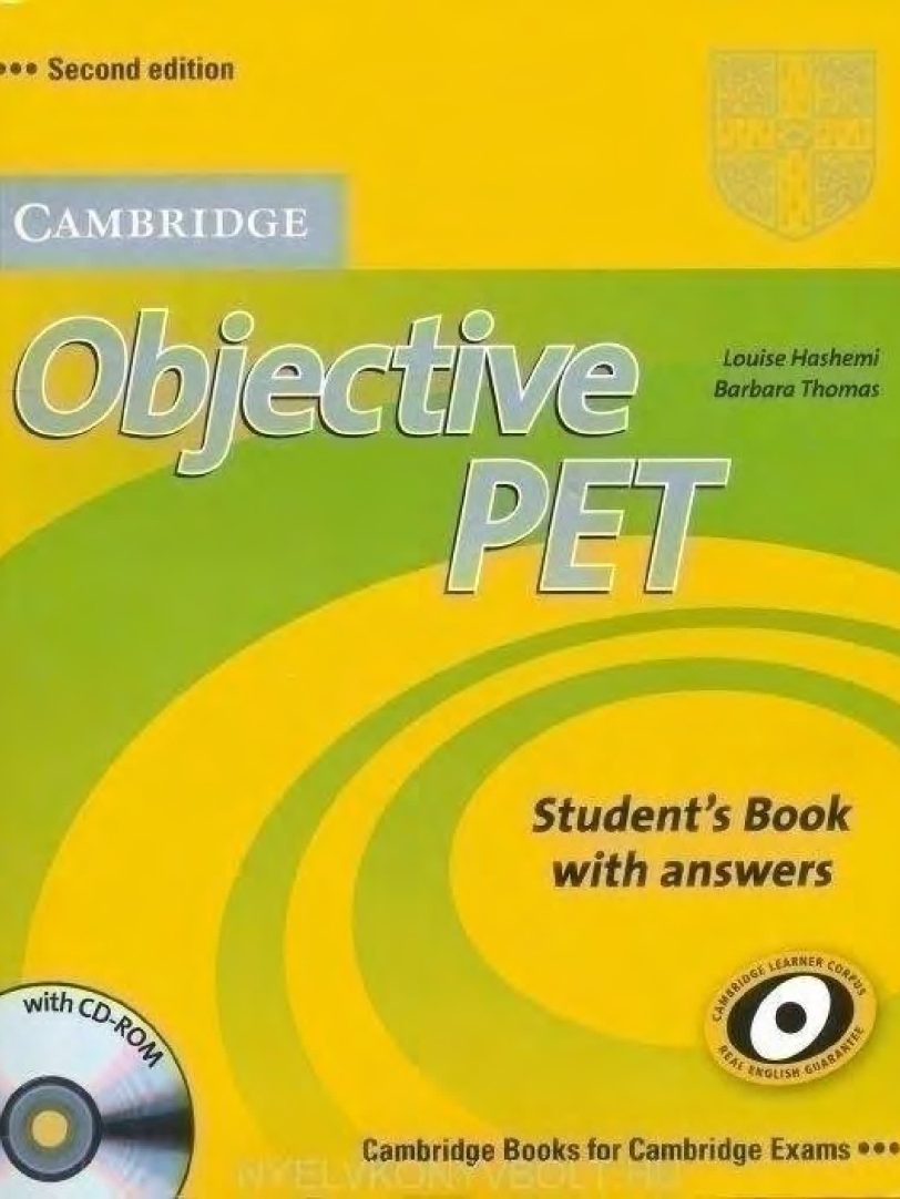 Cambridge Objective PET教材 系统提升听说读写