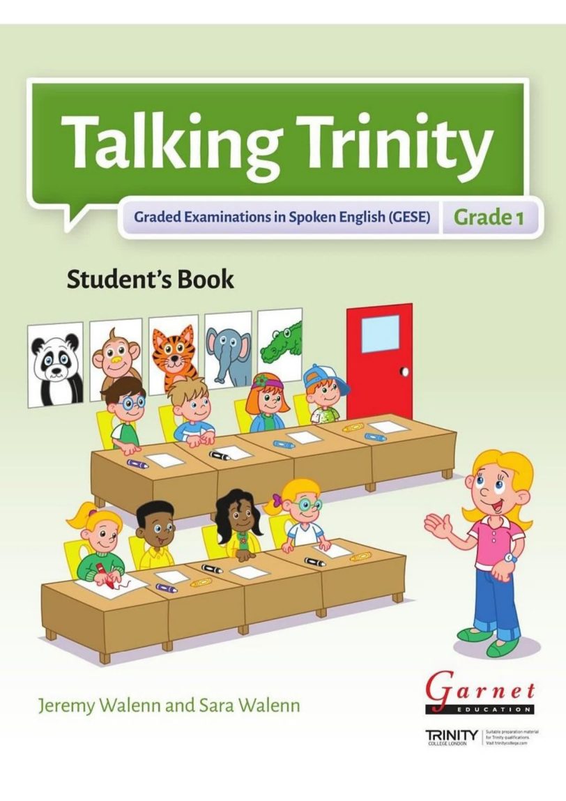 Trinity GESE考试口语教材 Garnet Talking Trinity 2018 GESE