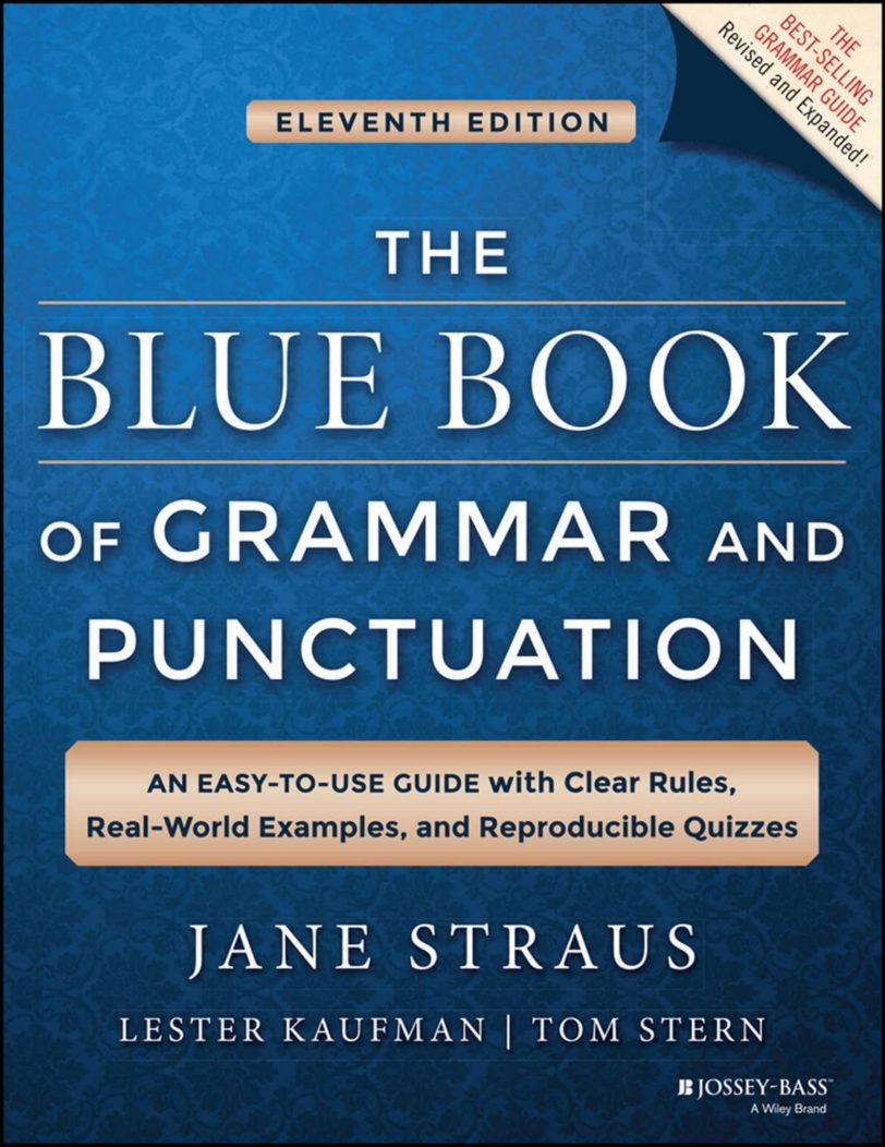 The Blue Book of Grammar and Punctuation实用型经典英语语法与标点教材