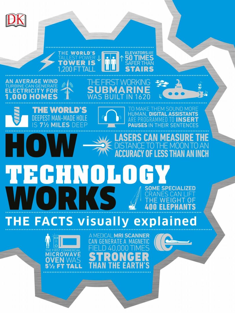 DK How Technology Works: The Facts Visually Explained 一本让孩子与成人都爱不释手的科技百科