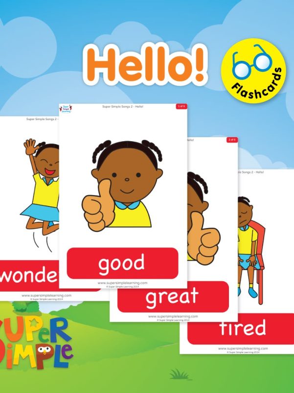 Super Simple Songs 超全39 套闪卡电子版资源可打印 下载