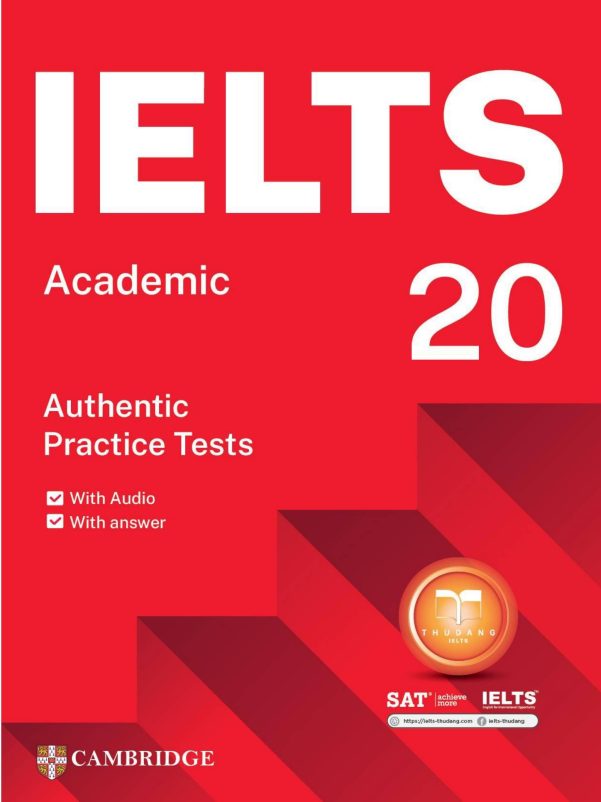 Cambridge IELTS 20 Academic 2025剑雅真题系列 带音频